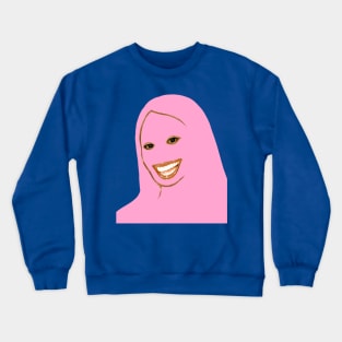 Hijab Ihihihihihi Crewneck Sweatshirt